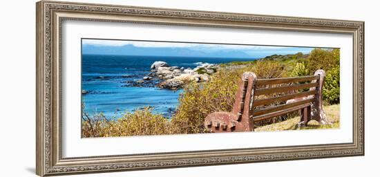 Awesome South Africa Collection Panoramic - View to the Sea II-Philippe Hugonnard-Framed Photographic Print