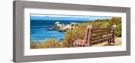 Awesome South Africa Collection Panoramic - View to the Sea II-Philippe Hugonnard-Framed Photographic Print