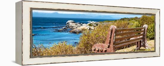 Awesome South Africa Collection Panoramic - View to the Sea II-Philippe Hugonnard-Framed Premier Image Canvas