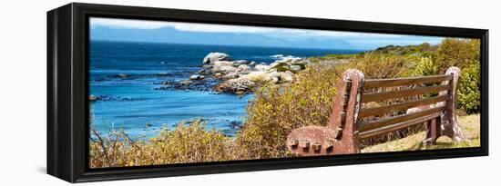 Awesome South Africa Collection Panoramic - View to the Sea II-Philippe Hugonnard-Framed Premier Image Canvas