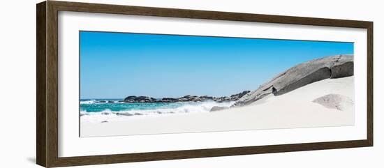 Awesome South Africa Collection Panoramic - White Sand Dune-Philippe Hugonnard-Framed Photographic Print