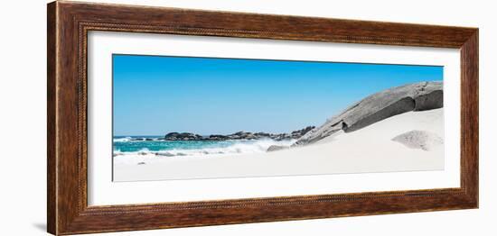 Awesome South Africa Collection Panoramic - White Sand Dune-Philippe Hugonnard-Framed Photographic Print