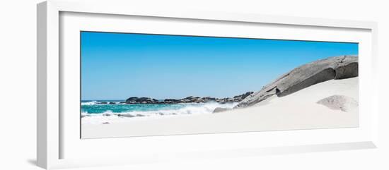 Awesome South Africa Collection Panoramic - White Sand Dune-Philippe Hugonnard-Framed Photographic Print