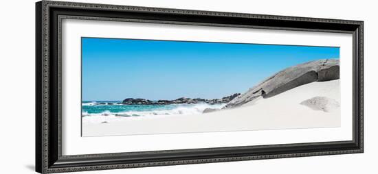 Awesome South Africa Collection Panoramic - White Sand Dune-Philippe Hugonnard-Framed Photographic Print