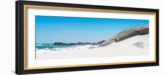Awesome South Africa Collection Panoramic - White Sand Dune-Philippe Hugonnard-Framed Photographic Print