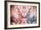 Awesome South Africa Collection - Reflection of Greater Kudu - Red & Dimgray-Philippe Hugonnard-Framed Photographic Print