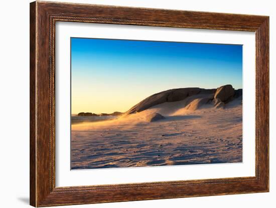 Awesome South Africa Collection - Sand Dune at Sunset-Philippe Hugonnard-Framed Photographic Print