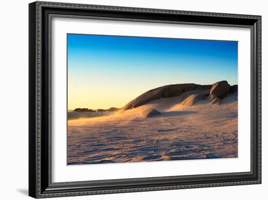 Awesome South Africa Collection - Sand Dune at Sunset-Philippe Hugonnard-Framed Photographic Print