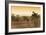 Awesome South Africa Collection - Savanna Landscape and Kudu at Sunset-Philippe Hugonnard-Framed Photographic Print