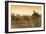 Awesome South Africa Collection - Savanna Landscape and Kudu at Sunset-Philippe Hugonnard-Framed Photographic Print