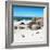 Awesome South Africa Collection Square - African Penguin Colony-Philippe Hugonnard-Framed Photographic Print