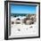 Awesome South Africa Collection Square - African Penguin Colony-Philippe Hugonnard-Framed Photographic Print