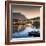 Awesome South Africa Collection Square - Cape Town Harbour and Table Mountain at Sunset-Philippe Hugonnard-Framed Photographic Print