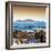 Awesome South Africa Collection Square - Cape Town seen from Robben Island-Philippe Hugonnard-Framed Photographic Print