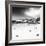 Awesome South Africa Collection Square - Colony of Penguins B&W-Philippe Hugonnard-Framed Photographic Print