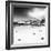 Awesome South Africa Collection Square - Colony of Penguins B&W-Philippe Hugonnard-Framed Photographic Print