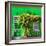 Awesome South Africa Collection Square - Green House - Cape Town-Philippe Hugonnard-Framed Photographic Print