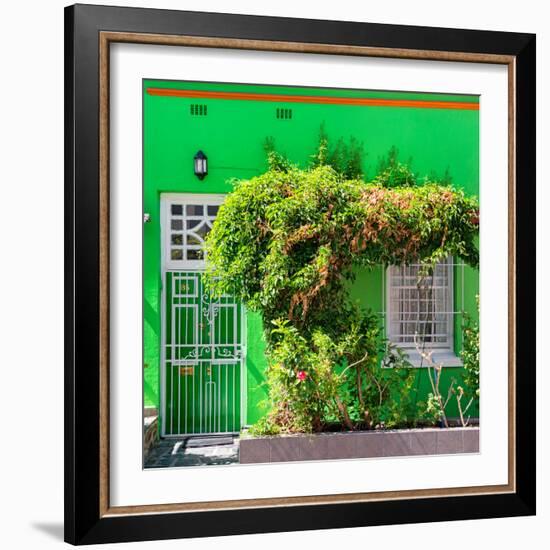 Awesome South Africa Collection Square - Green House - Cape Town-Philippe Hugonnard-Framed Photographic Print