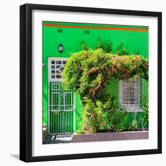 Awesome South Africa Collection Square - Green House - Cape Town-Philippe Hugonnard-Framed Photographic Print