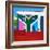 Awesome South Africa Collection Square - House African Colors - Cape Town-Philippe Hugonnard-Framed Photographic Print