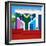 Awesome South Africa Collection Square - House African Colors - Cape Town-Philippe Hugonnard-Framed Photographic Print