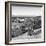 Awesome South Africa Collection Square - Lonely Bench B&W-Philippe Hugonnard-Framed Photographic Print