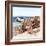 Awesome South Africa Collection Square - Lonely Bench-Philippe Hugonnard-Framed Photographic Print