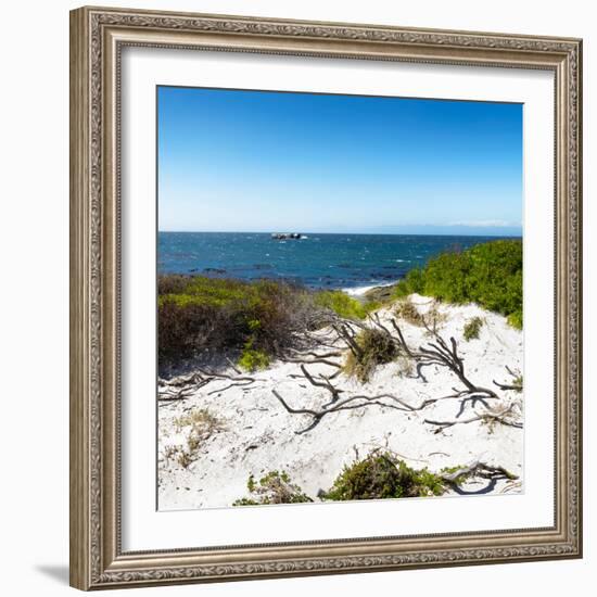 Awesome South Africa Collection Square - Natural Beach-Philippe Hugonnard-Framed Photographic Print