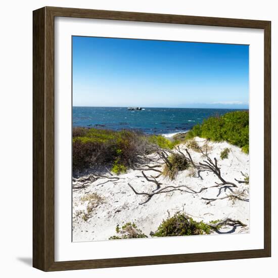 Awesome South Africa Collection Square - Natural Beach-Philippe Hugonnard-Framed Photographic Print