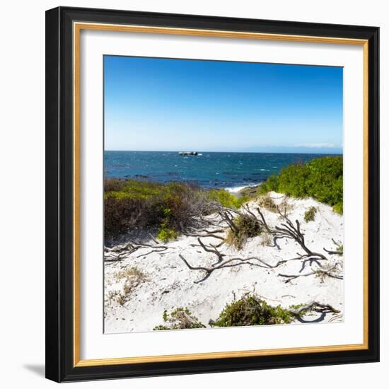 Awesome South Africa Collection Square - Natural Beach-Philippe Hugonnard-Framed Photographic Print