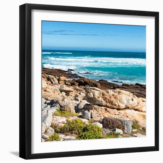 Awesome South Africa Collection Square - Natural Beauty - Cape Town II-Philippe Hugonnard-Framed Photographic Print