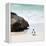 Awesome South Africa Collection Square - Penguin Alone on the Beach-Philippe Hugonnard-Framed Premier Image Canvas