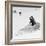 Awesome South Africa Collection Square - Penguin Lovers B&W-Philippe Hugonnard-Framed Photographic Print