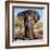 Awesome South Africa Collection Square - Portrait of African Elephant-Philippe Hugonnard-Framed Photographic Print