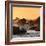 Awesome South Africa Collection Square - Power of the Ocean at Sunset V-Philippe Hugonnard-Framed Photographic Print