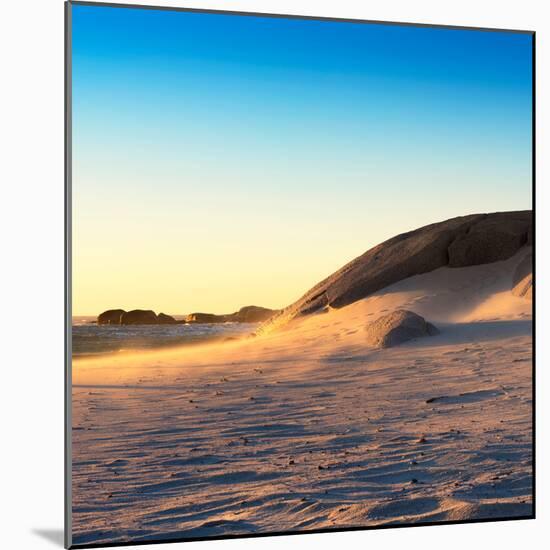 Awesome South Africa Collection Square - Sand Dune at Sunset-Philippe Hugonnard-Mounted Photographic Print