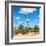 Awesome South Africa Collection Square - Savannah Landscape IV-Philippe Hugonnard-Framed Photographic Print