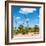 Awesome South Africa Collection Square - Savannah Landscape IV-Philippe Hugonnard-Framed Photographic Print