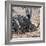 Awesome South Africa Collection Square - Two White Rhinos-Philippe Hugonnard-Framed Photographic Print