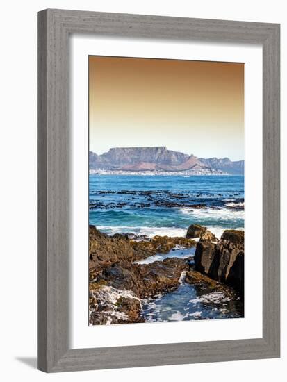 Awesome South Africa Collection - Table Mountain - Cape Town II-Philippe Hugonnard-Framed Photographic Print