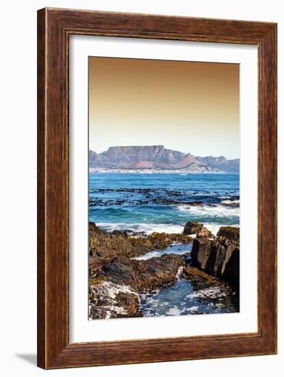 Awesome South Africa Collection - Table Mountain - Cape Town II-Philippe Hugonnard-Framed Photographic Print