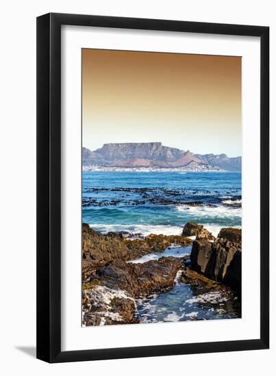 Awesome South Africa Collection - Table Mountain - Cape Town II-Philippe Hugonnard-Framed Photographic Print