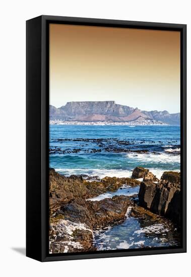 Awesome South Africa Collection - Table Mountain - Cape Town II-Philippe Hugonnard-Framed Premier Image Canvas