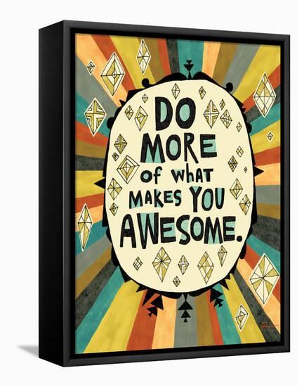 Awesome Words 1-Richard Faust-Framed Stretched Canvas