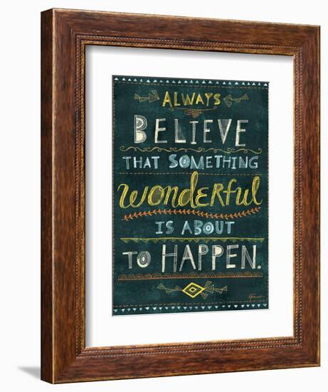 Awesome Words 2-Richard Faust-Framed Premium Giclee Print