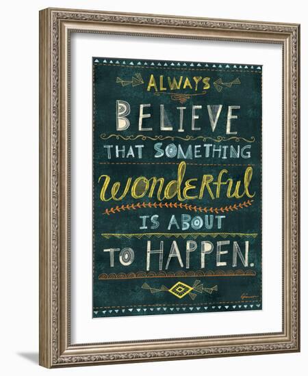 Awesome Words 2-Richard Faust-Framed Premium Giclee Print