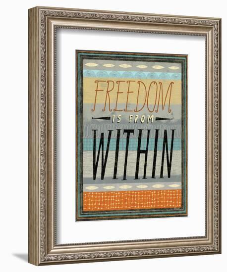 Awesome Words 5-Richard Faust-Framed Premium Giclee Print