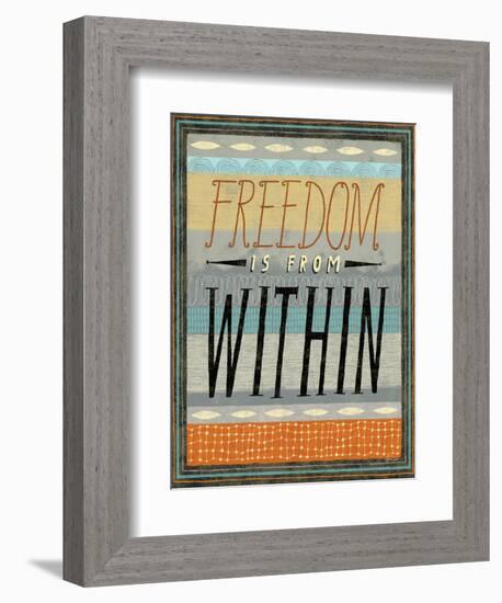 Awesome Words 5-Richard Faust-Framed Premium Giclee Print