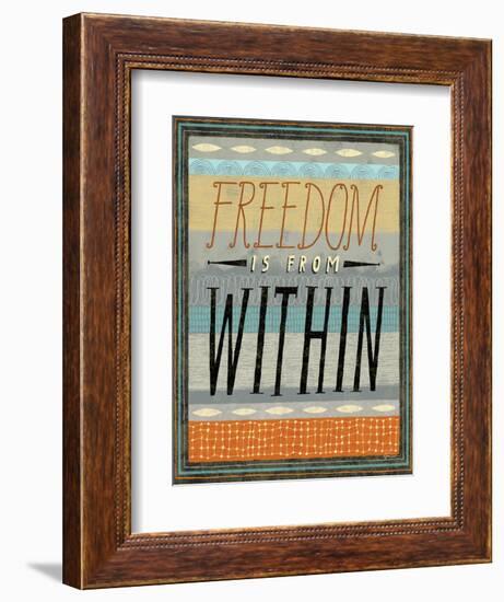 Awesome Words 5-Richard Faust-Framed Premium Giclee Print