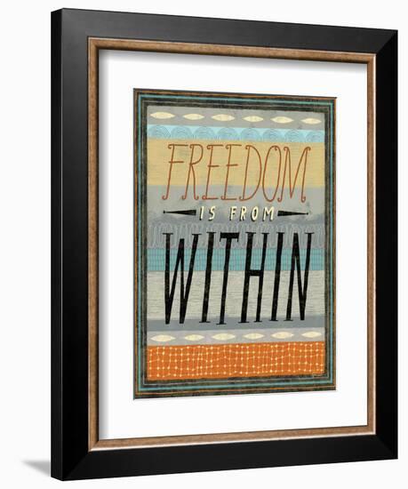 Awesome Words 5-Richard Faust-Framed Premium Giclee Print